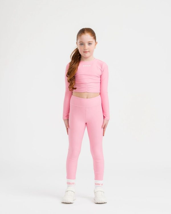 Bonini Aspire Sport Leggings and Long Sleeve Crop Top BNC005 BNC009