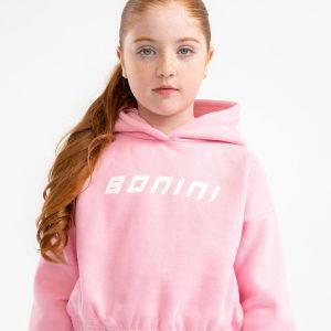 Bonini Aspire Logo Hoody Peony Pink BNC007