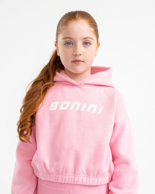 Bonini Aspire Logo Hoody Peony Pink BNC007
