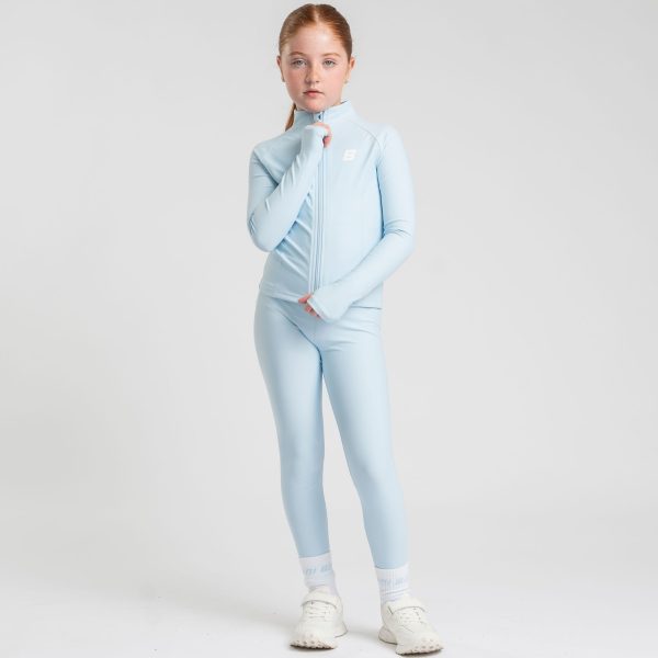 Bonini Aspire Sport Zipper Sky Blue BNC012 - Image 2