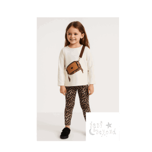 iDO Leopard Print Legging Set
