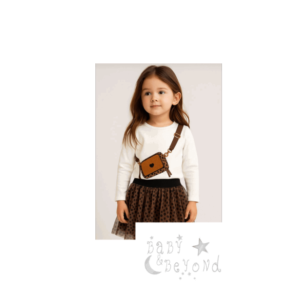 iDO Leopard Print  Skirt Set
