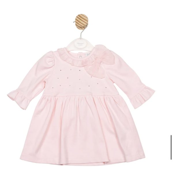 Mintini Pink Bow Dress MB6775
