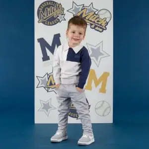 MITCH & SON JUDE POLO SHIRT AND JETT TROUSER SET