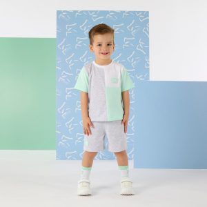 MITCH & SON OTTO cut and sew soft set MS26106 Miami Mint