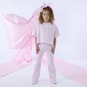 ADEE SAMANTHA Pearl Bow Flare Set S261510