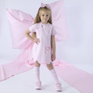 ADEE REGINA Sweat Handbag Dress S261701 - Pink Blossom