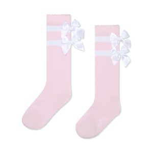 ADEE RHEA Knee High Sock with bow detail
