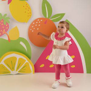 LITTLE A PHOEBE Cherry Legging Set - LA26206