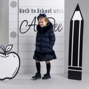 Adee Rhea Long Coat - Navy