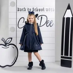 Adee Nova Raincoat- Navy